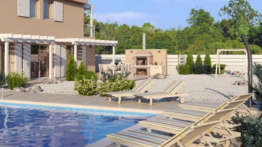 Villa Bella - Beautiful And Modern House With Pool, Souna, Jacuzzi & Playground, Liznjan - Istra 외부 사진
