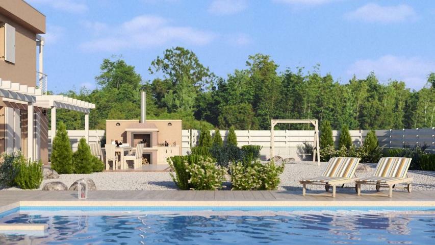 Villa Bella - Beautiful And Modern House With Pool, Souna, Jacuzzi & Playground, Liznjan - Istra 외부 사진